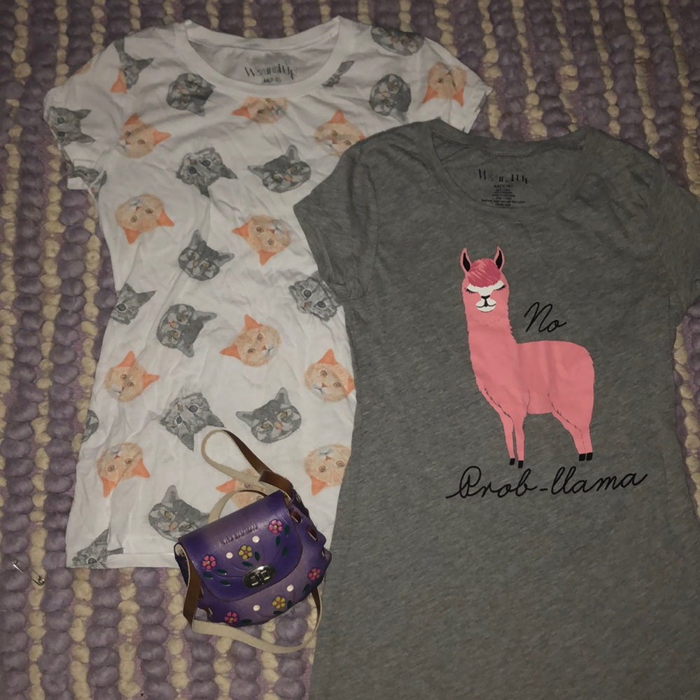 kids tee- shirts + free mini purse !!!